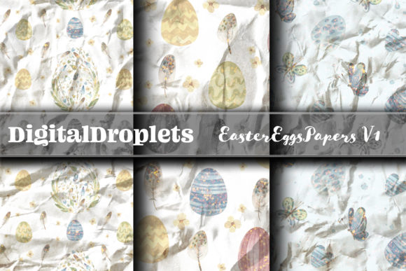 Download Easter Eggs Papers Vol. 1 | FREEBIE - Eggs Collection