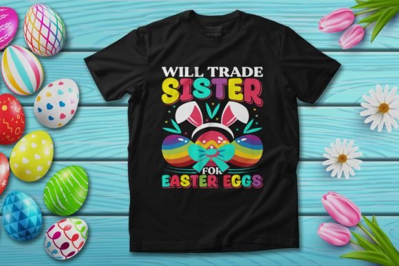 Download Sister for Easter Eggs Funny Bunny - Eggs Collection