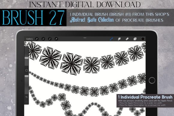 Download Procreate Brush #27 – Abstract Suite - Premium Resources
