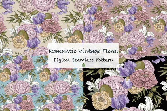 Download Romantic Vintage Floral - Premium Resources